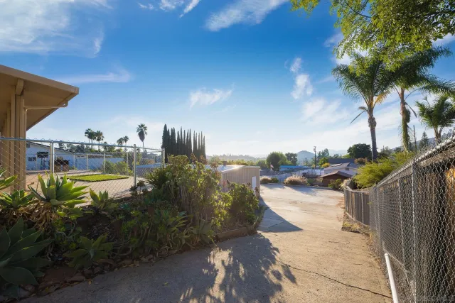 a view of a terrace with sitting area