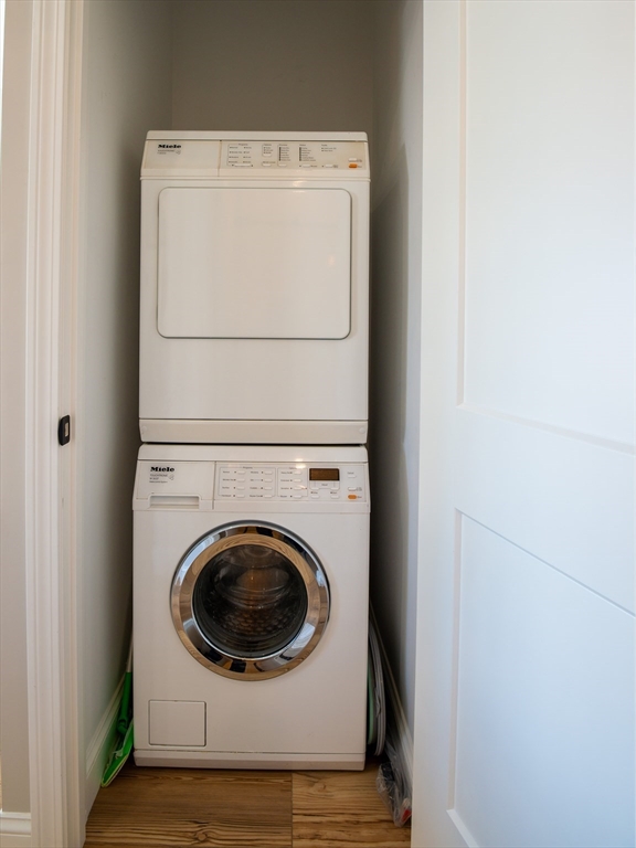 93 Grove Street, Unit 1R Fall River, MA 02720 - Photo 16 of 21 a utility room with dryer and washer