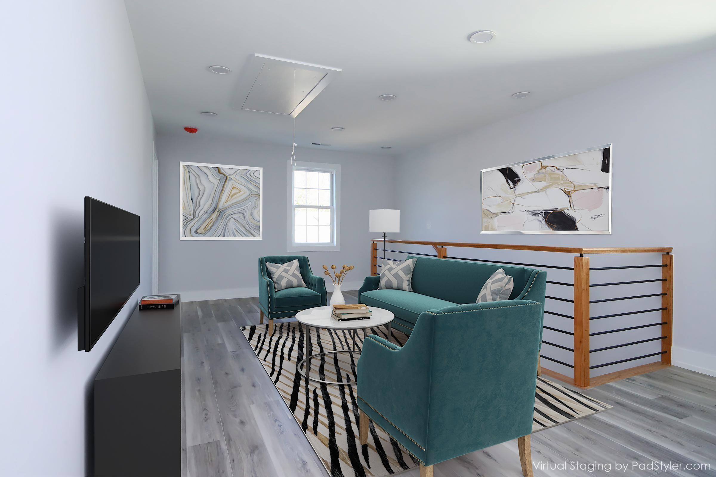 1412 East Jones Street Raleigh, NC 27610 - Photo 28 of 54 Virtually Staged Media Loft