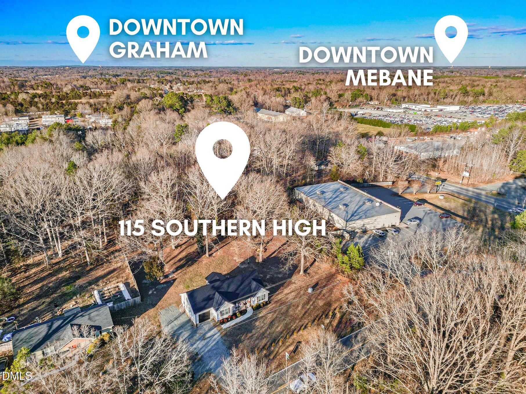 115 Southern High School Road Graham, NC 27253 - Photo 3 of 34 a sign that is on the wall