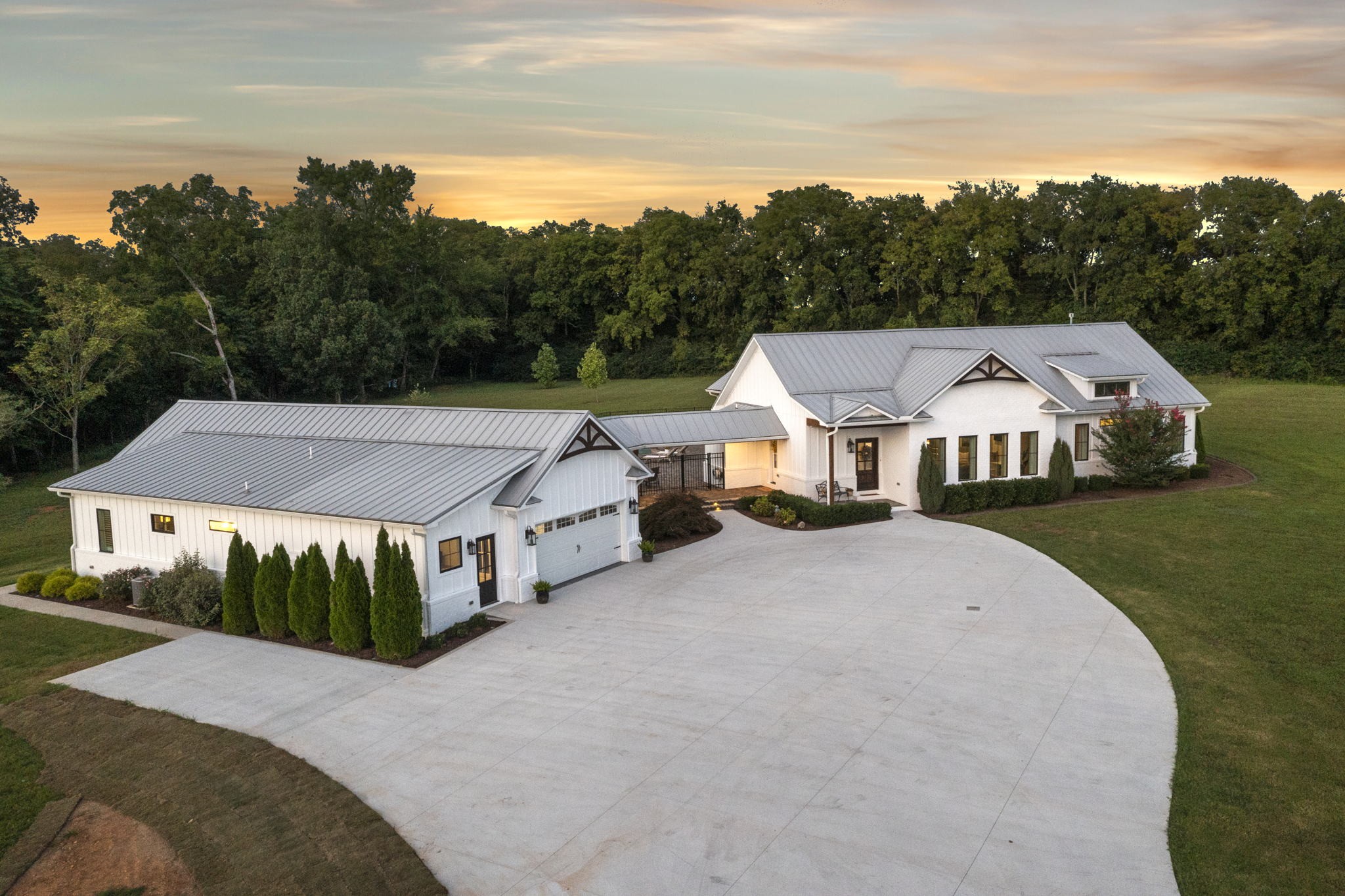 8518 Newtown Road Rockvale, TN 37153 - Photo 2 of 69 a aerial view of a house next to a big yard with large trees