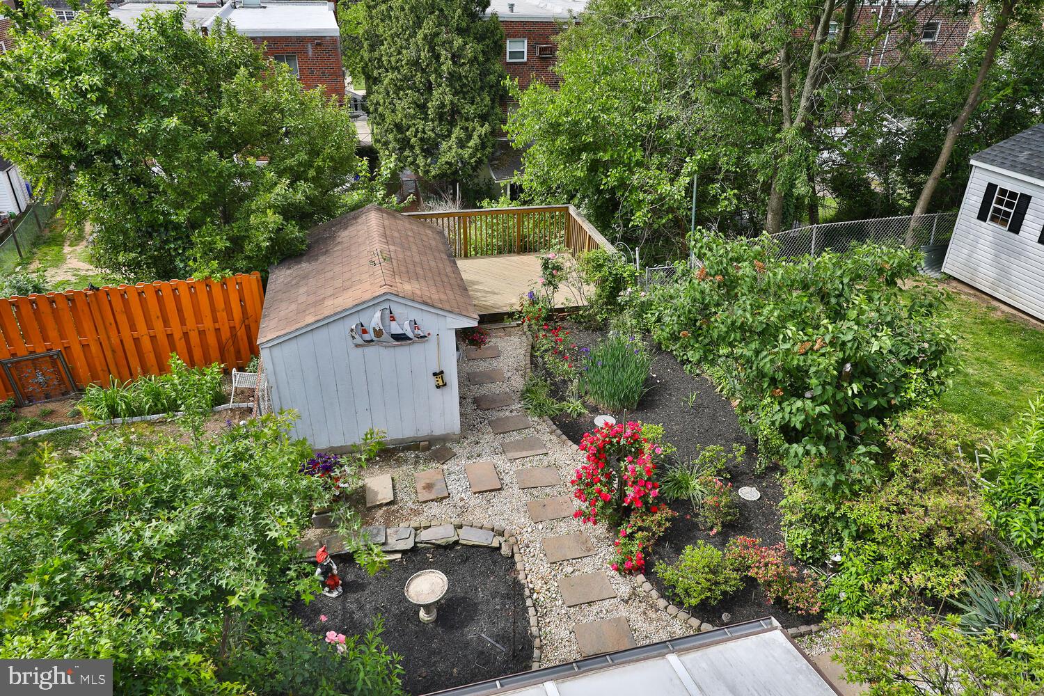 7414 Hill Road Philadelphia, PA 19128 - Photo 17 of 41 View of garden from Living room