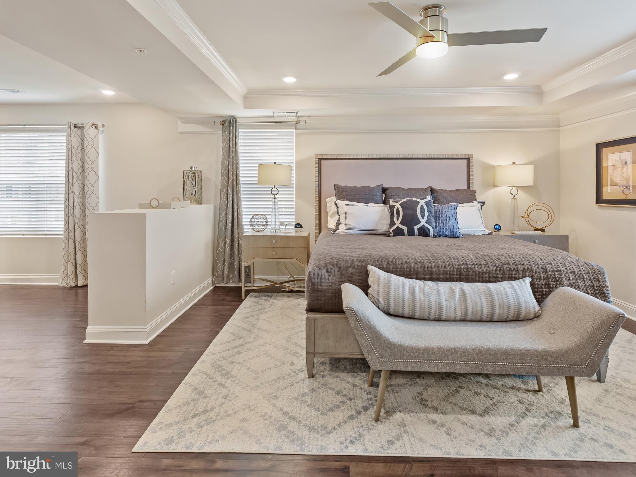 2762 Lady Slipper Road Gambrills, MD 21054 - Photo 17 of 43 a bedroom with a bed and a couch