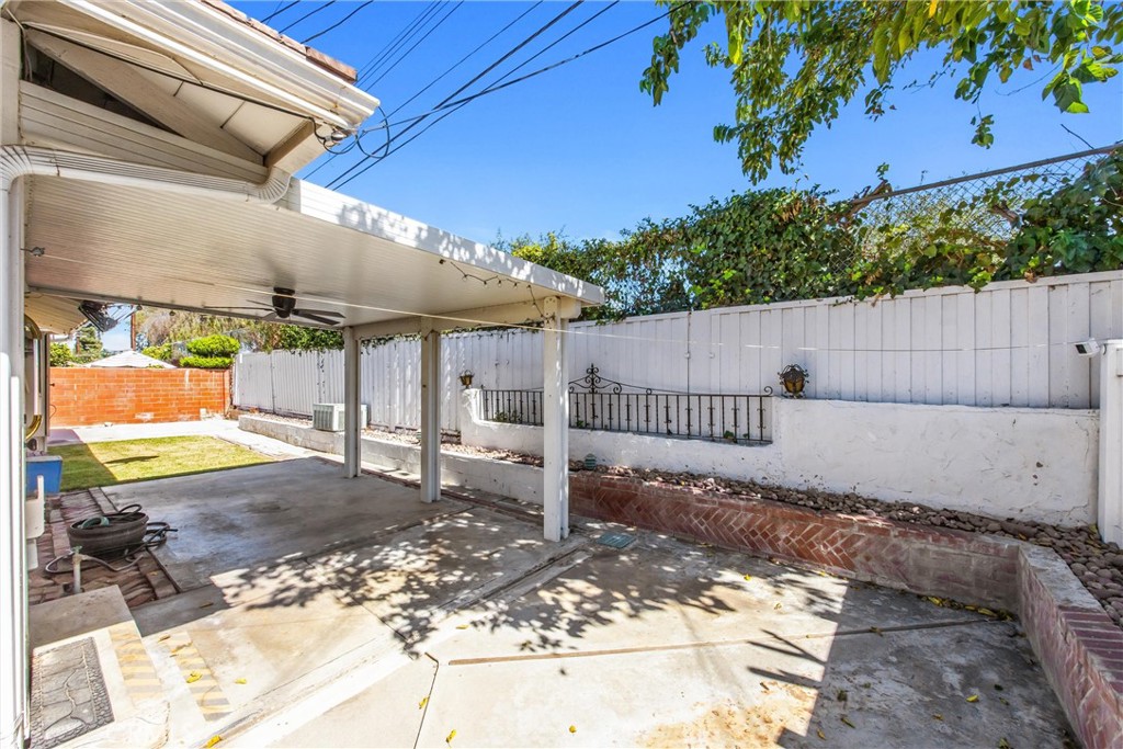 6730 Montclair Drive Riverside, CA 92504 - Photo 36 of 50 Covered patio featuring a ceiling fan and plenty of room for outdoor entertaining