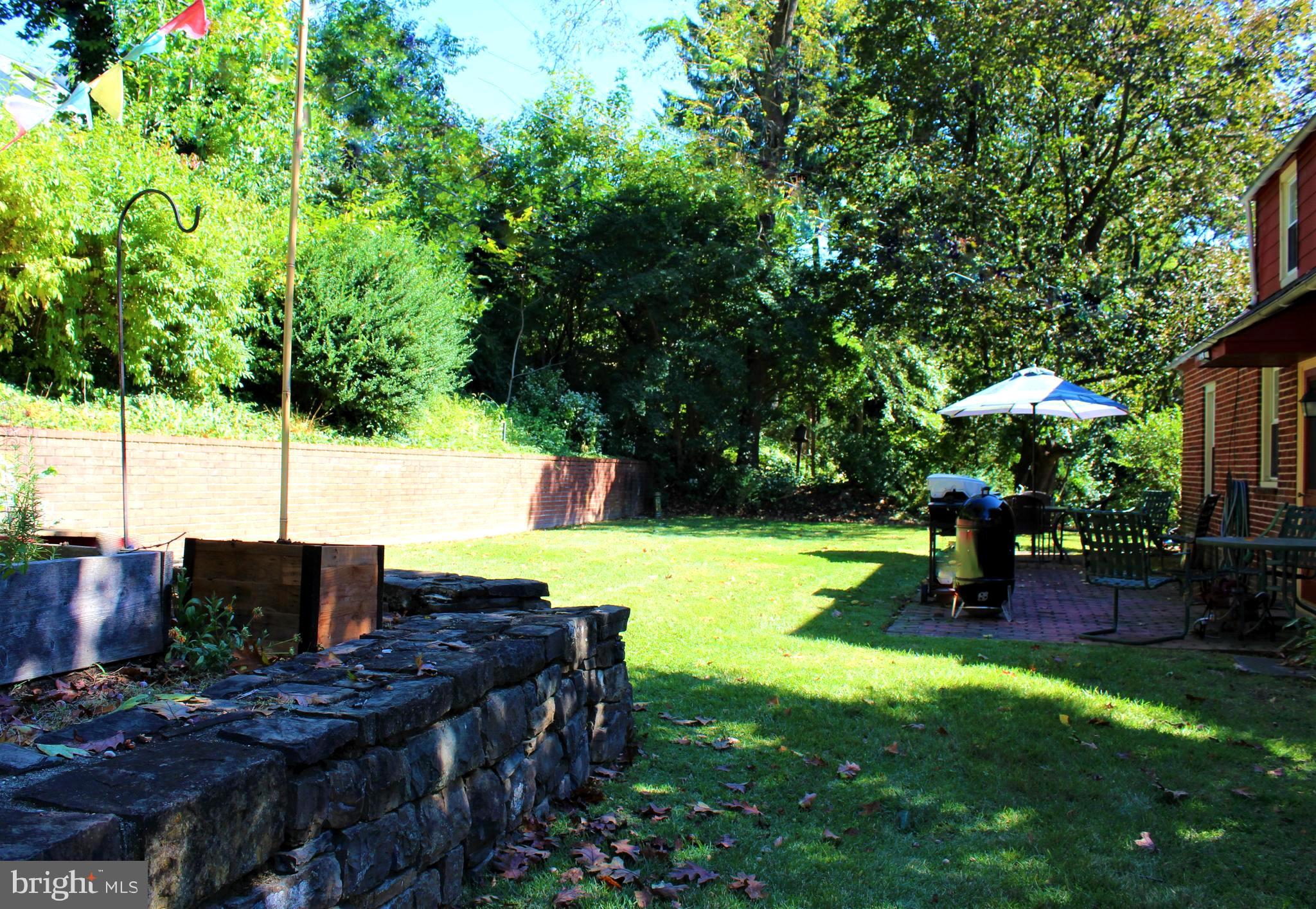533 Fox Road Glenside, PA 19038 - Photo 8 of 30 BACK YARD AND STONE GARDEN