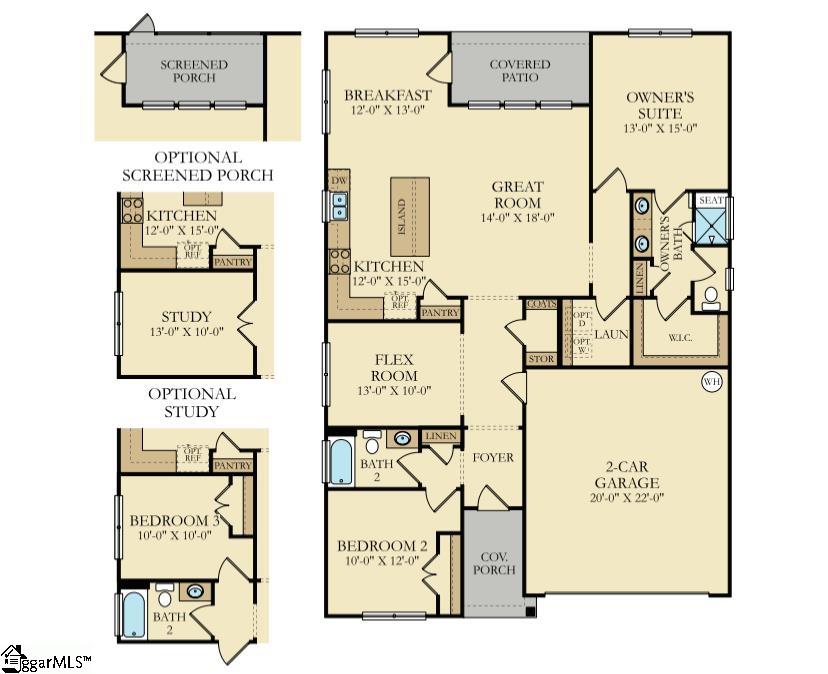 582 New Cut Meadows Road, Unit HOMESITE 45 Inman, SC 29349 - Photo 7 of 15 Gallery Image 7