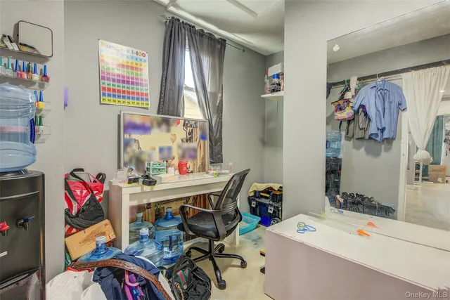 a view of storage and utility room