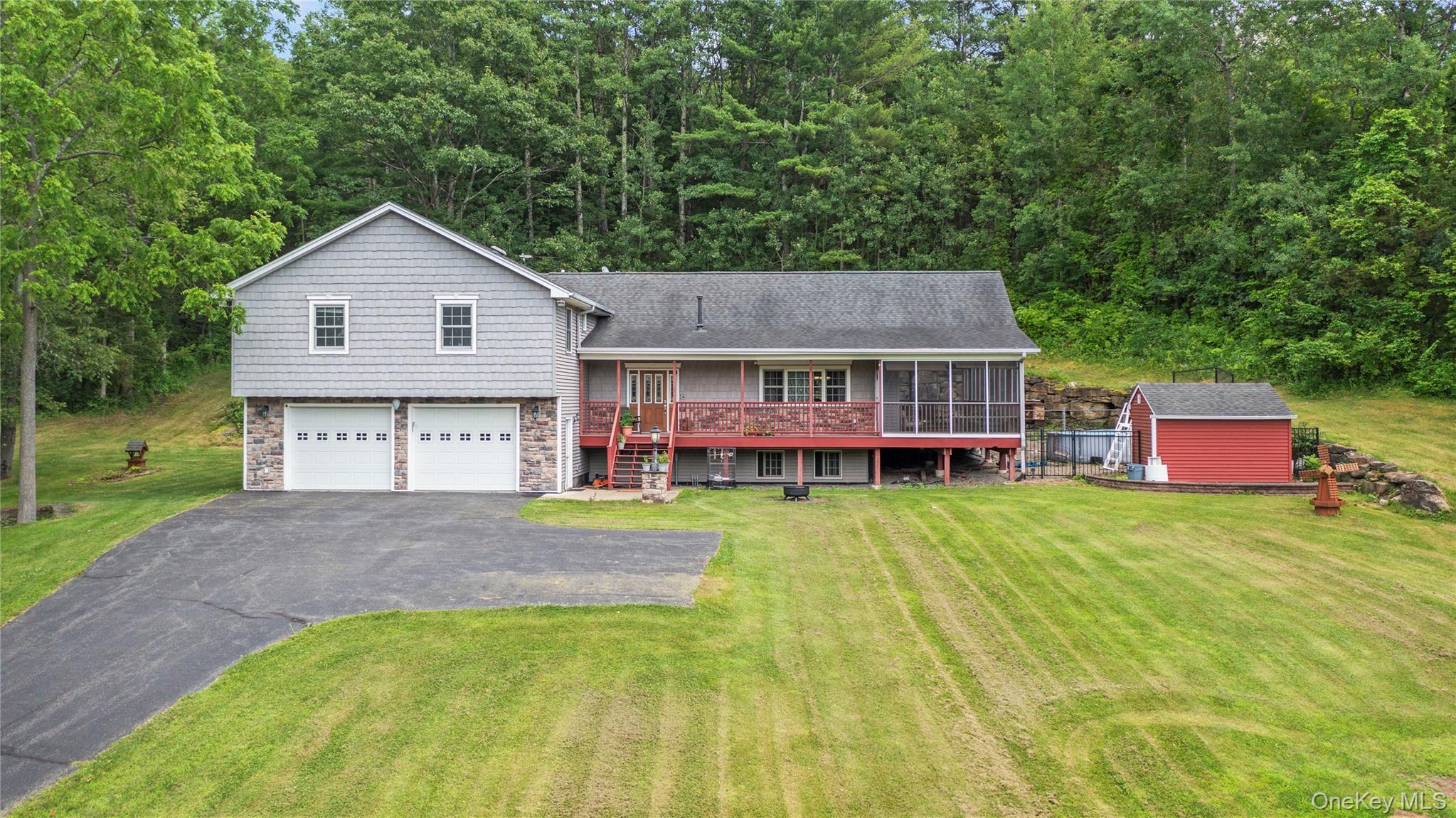 478 High Rock Road New Baltimore, NY 12124 - Photo 29 of 42 a view of house with outdoor space and entertaining space