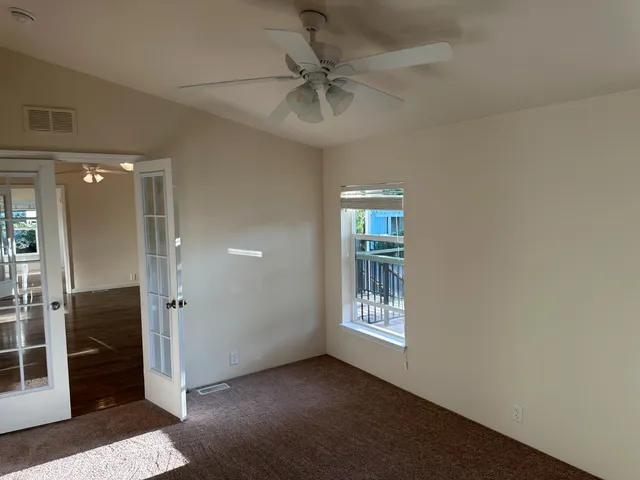 a view of a patio outdoor space
