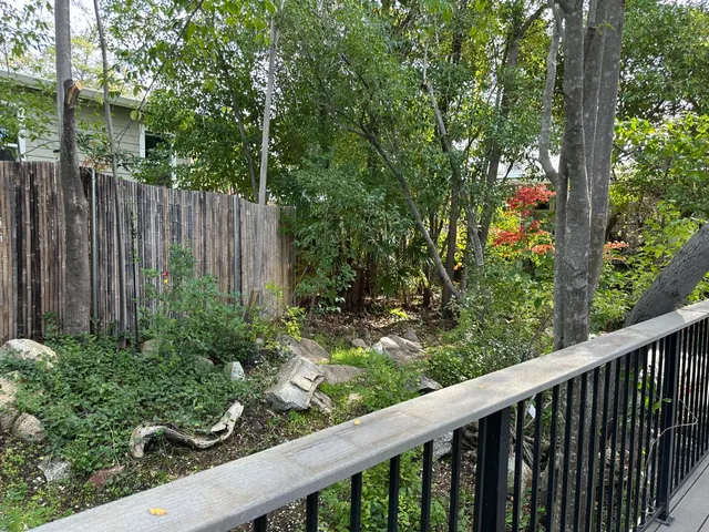 a view of a house with a outdoor space
