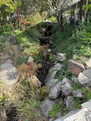 a close up of a sign