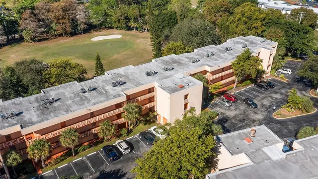 a view of a yard with an outdoor space
