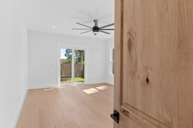 a bathroom with a double vanity sink and mirror