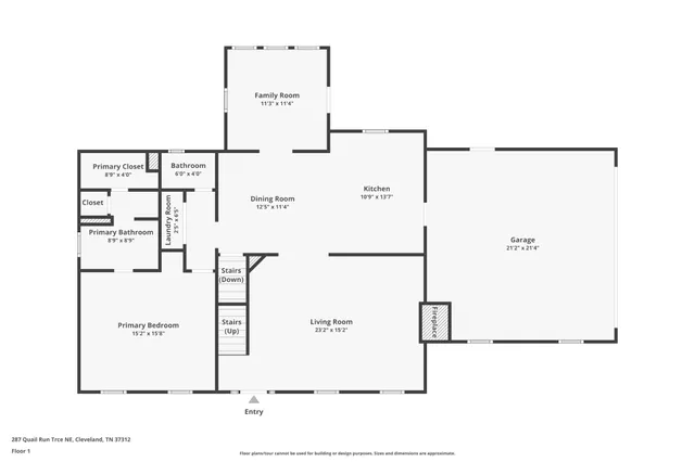 $439,500 | 287 Quail Run Trace Northeast, Cleveland, TN 37312