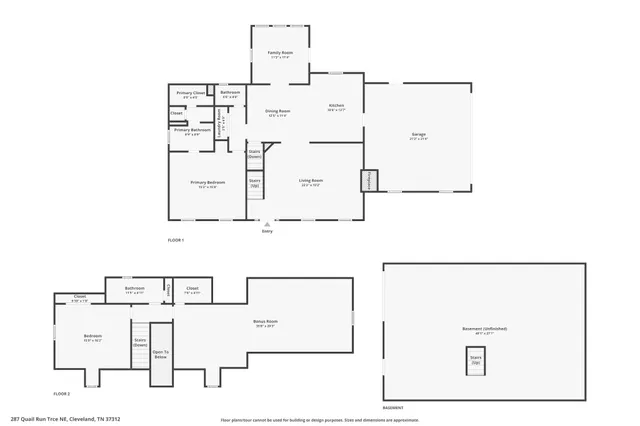$439,500 | 287 Quail Run Trace Northeast, Cleveland, TN 37312
