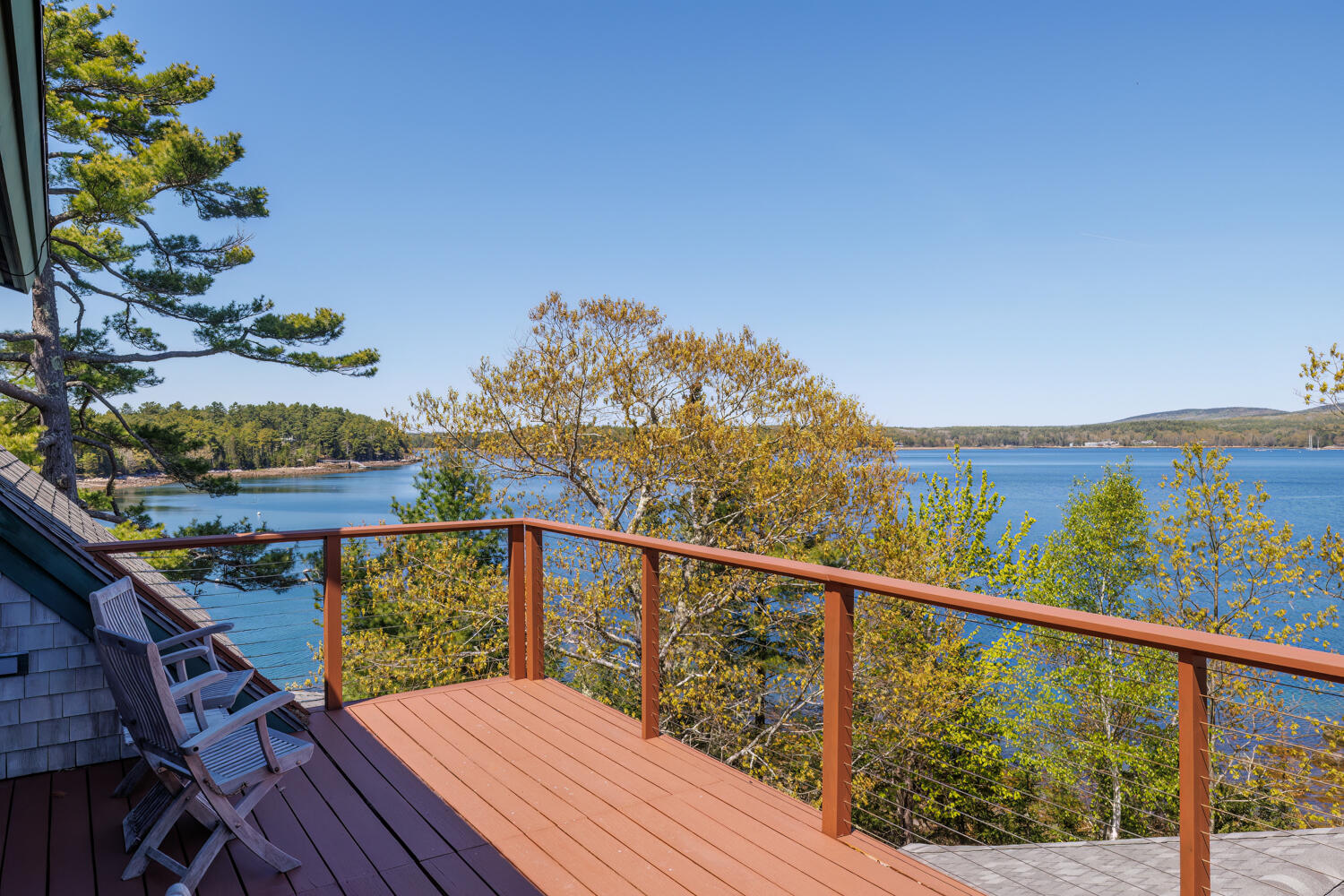 64 Broad Cove Road Mount Desert, ME 04660 - Photo 46 of 59 30- 3rd Fl Deck North View WC (1
