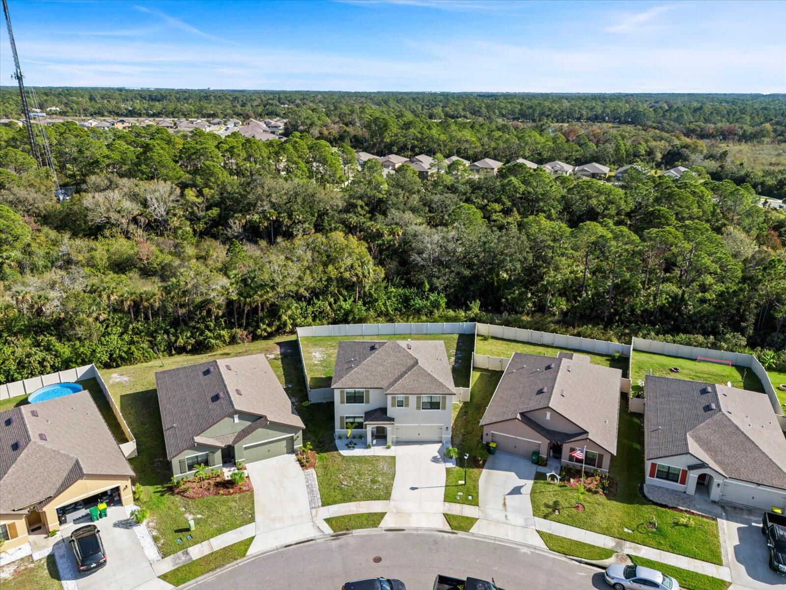 1671 Saxton Road Cocoa, FL 32926 - Photo 37 of 39 an aerial view of multiple house