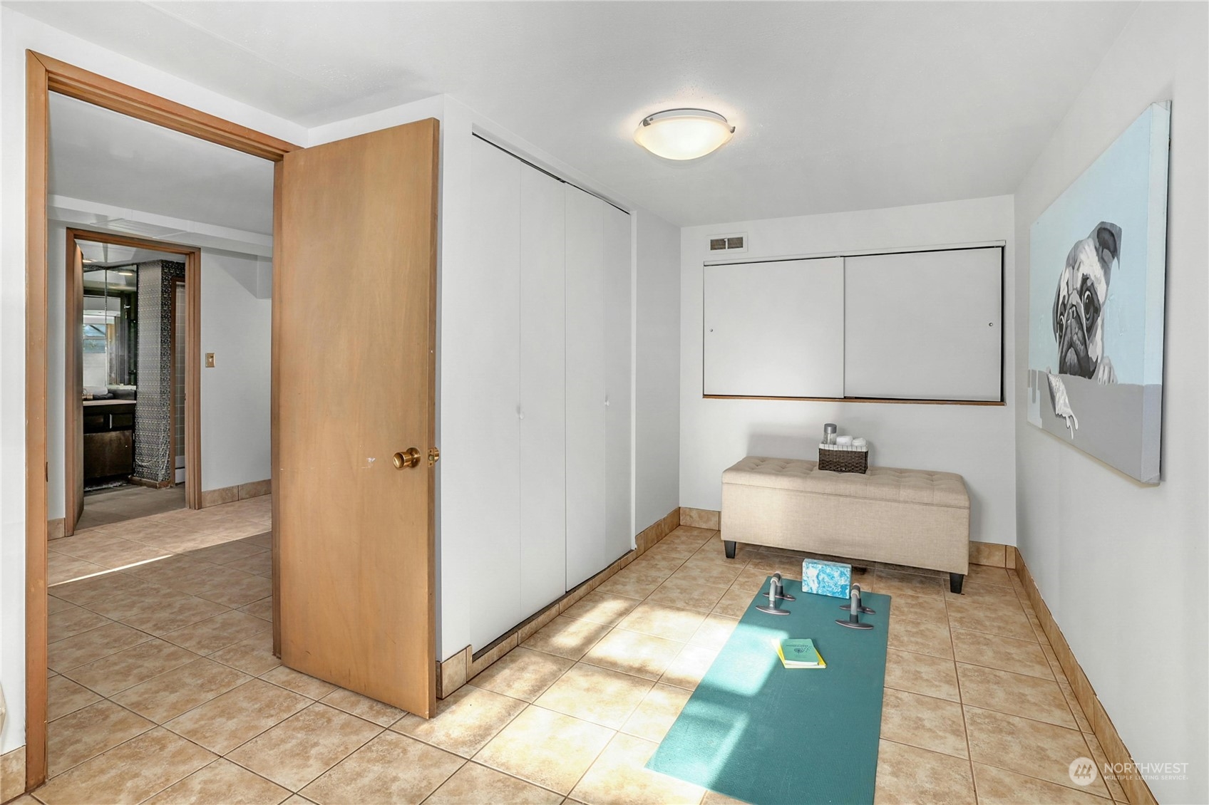 3603 Bagley Avenue North Seattle, WA 98103 - Photo 20 of 38 a spacious bathroom with a sink and a mirror