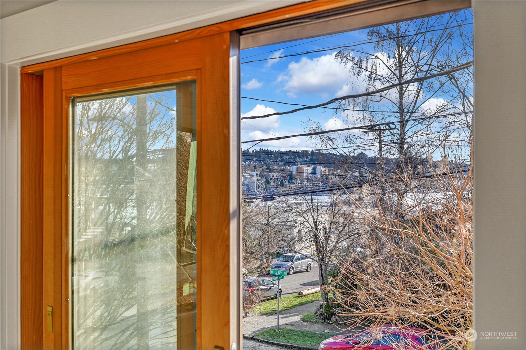 3603 Bagley Avenue North Seattle, WA 98103 - Photo 21 of 38 a bathroom with a glass shower door