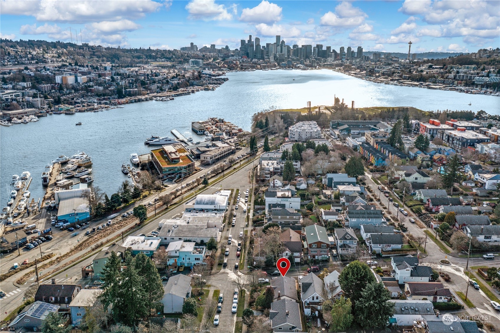 3603 Bagley Avenue North Seattle, WA 98103 - Photo 29 of 38 a view of a city and lake view