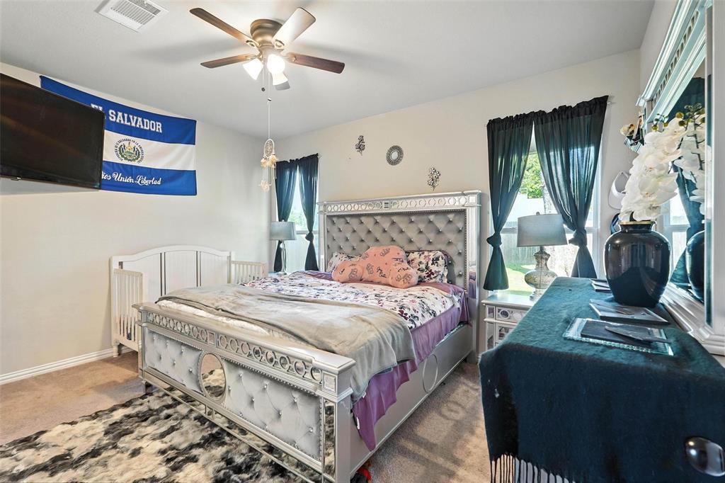 314 Frank Street Terrell, TX 75160 - Photo 20 of 40 a bedroom with a bed and window