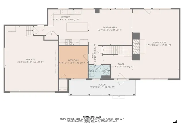 a picture of a book and a bed