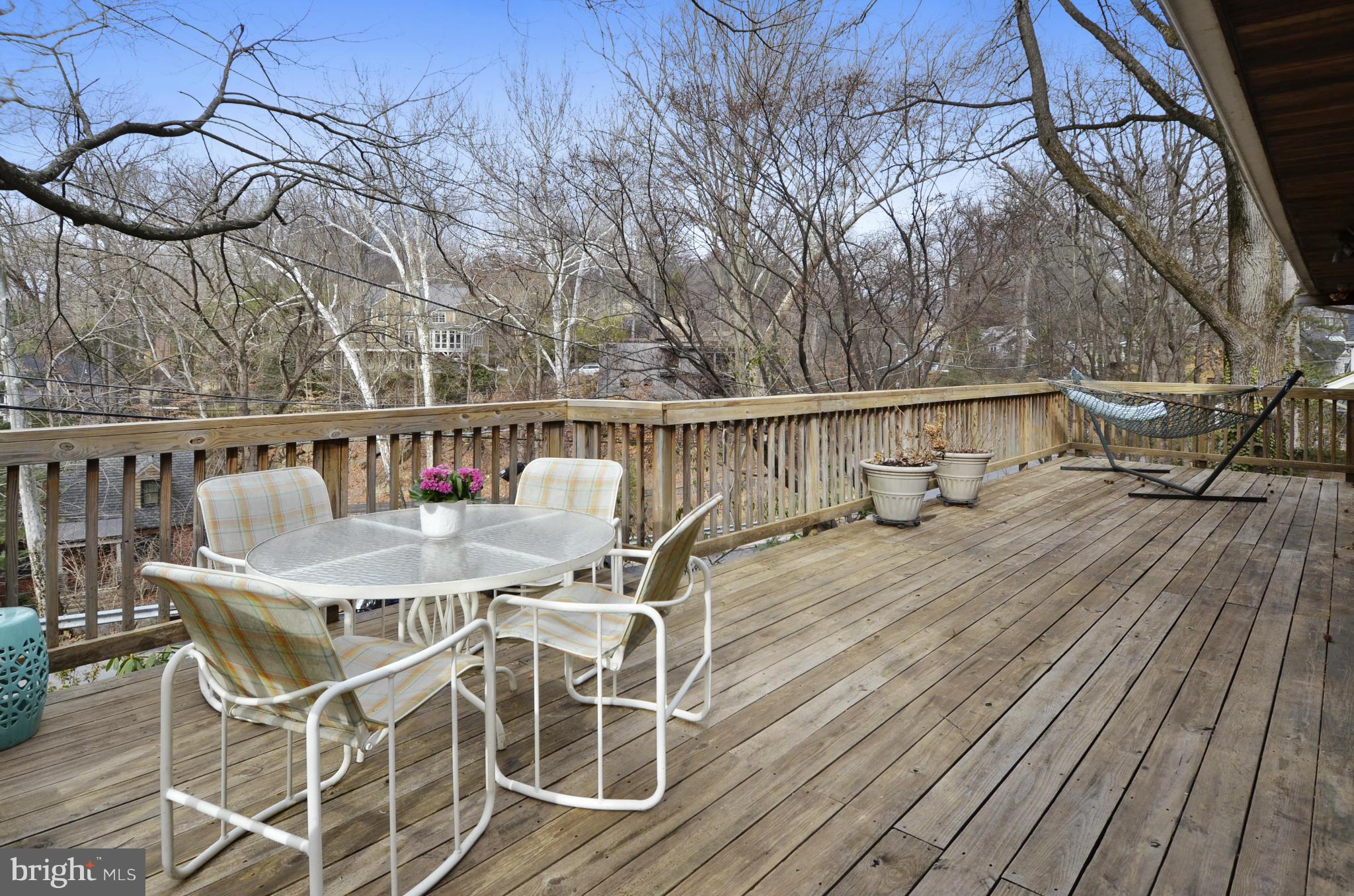 5223 Wyoming Road Bethesda, MD 20816 - Photo 20 of 30 Elevated Deck