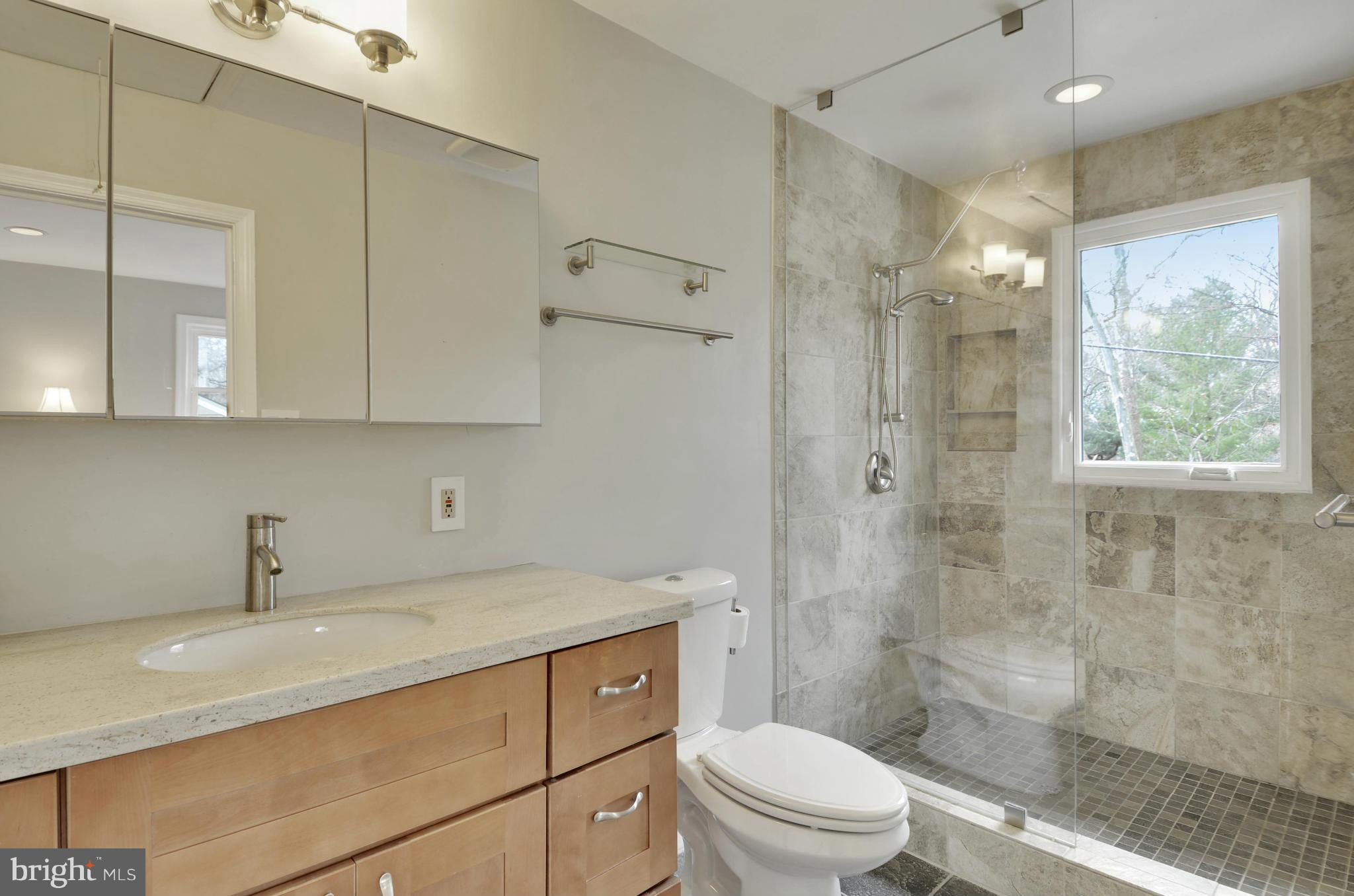 5223 Wyoming Road Bethesda, MD 20816 - Photo 10 of 30 Master Bath - totally renovated!