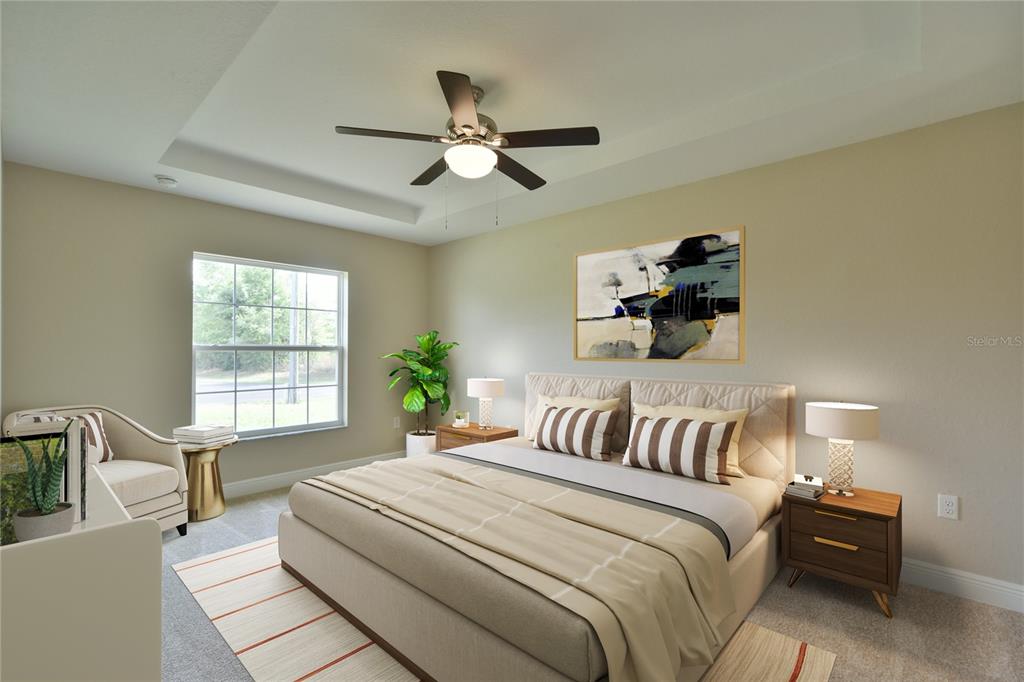 16219 Southwest 48th Circle Ocala, FL 34473 - Photo 25 of 36 a bedroom with bed and a window