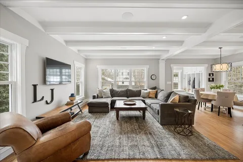 a kitchen with stainless steel appliances granite countertop a stove oven and a refrigerator