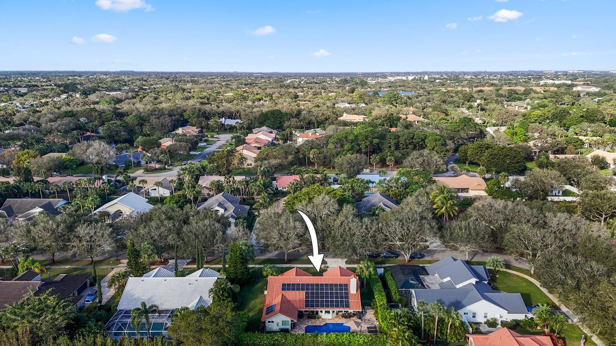 2225 Rabbit Hollowe Circle Delray Beach, FL 33445 - Photo 53 of 65 Aerial Rabbit Hollowe