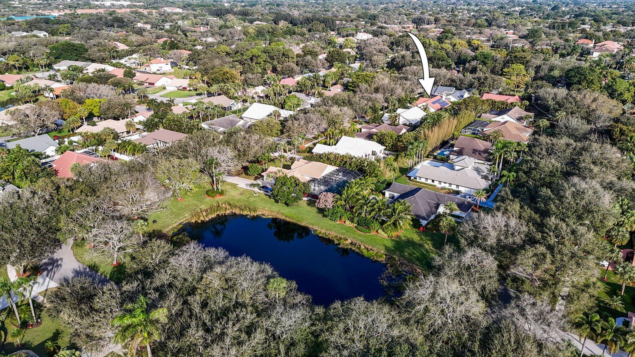 2225 Rabbit Hollowe Circle Delray Beach, FL 33445 - Photo 57 of 65 Aerial Rabbit Hollowe