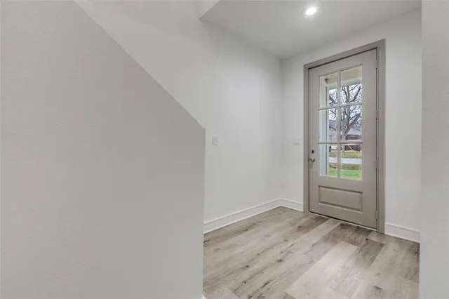 wooden floor in an empty room