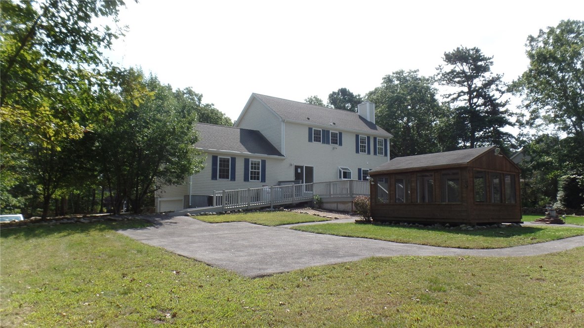 40 Blue Ridge Drive Charlestown, RI 02813 - Photo 3 of 31 Back of house