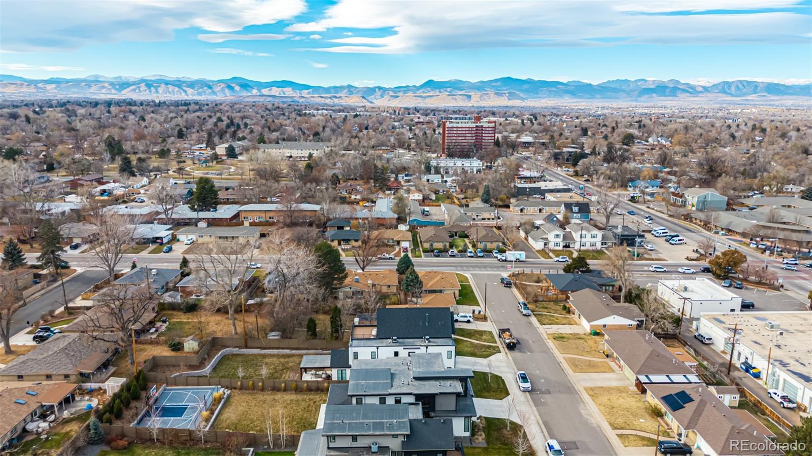 5904 West 37th Place Wheat Ridge, CO 80212 - Photo 48 of 50 an aerial view of a city