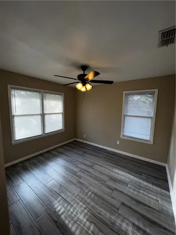 a view of a window of a house