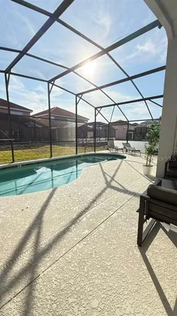 a view of a swimming pool