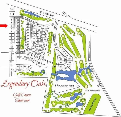 a view of a lake with houses