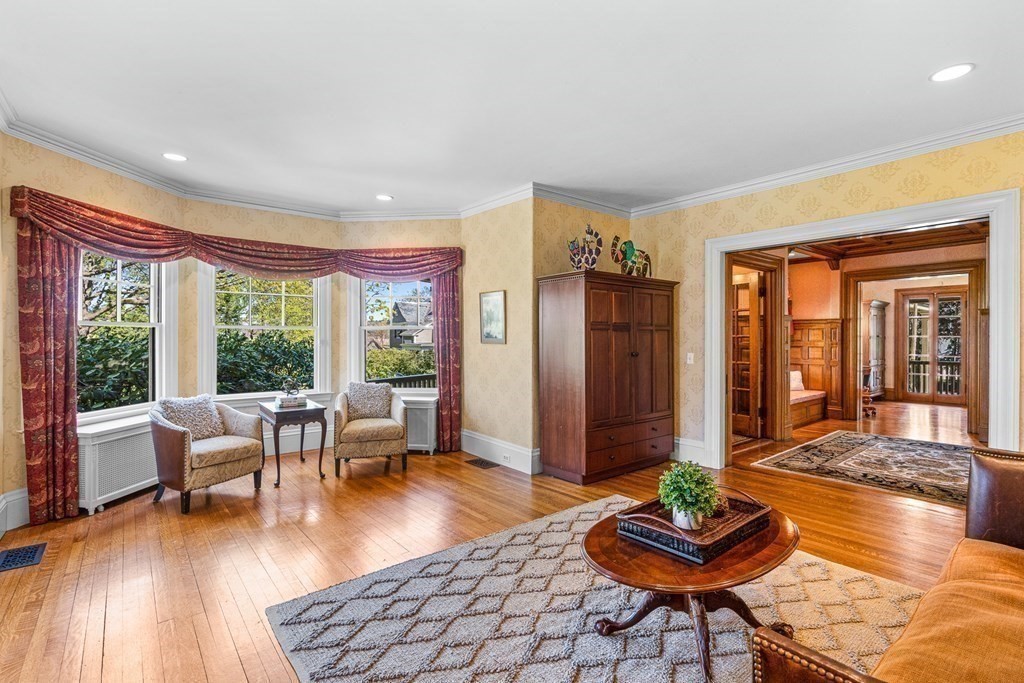 10 Pine Street Winchester, MA 01890 - Photo 17 of 40 a living room with furniture and a large window