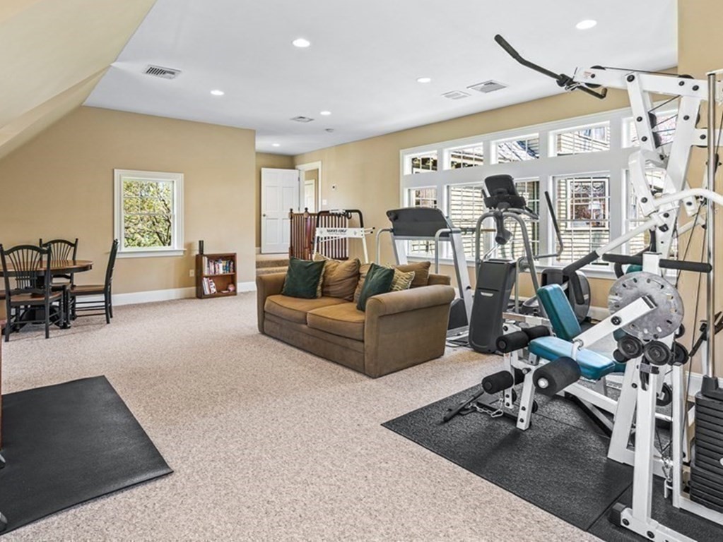 10 Pine Street Winchester, MA 01890 - Photo 29 of 40 a living room with furniture and view of kitchen