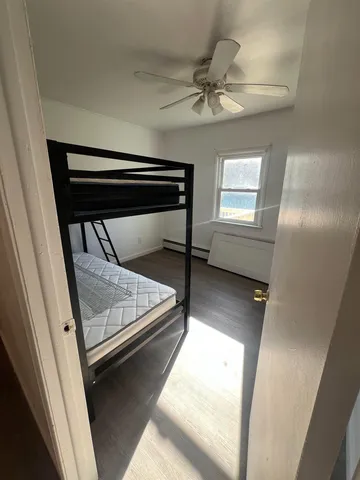 a view of bedroom and window