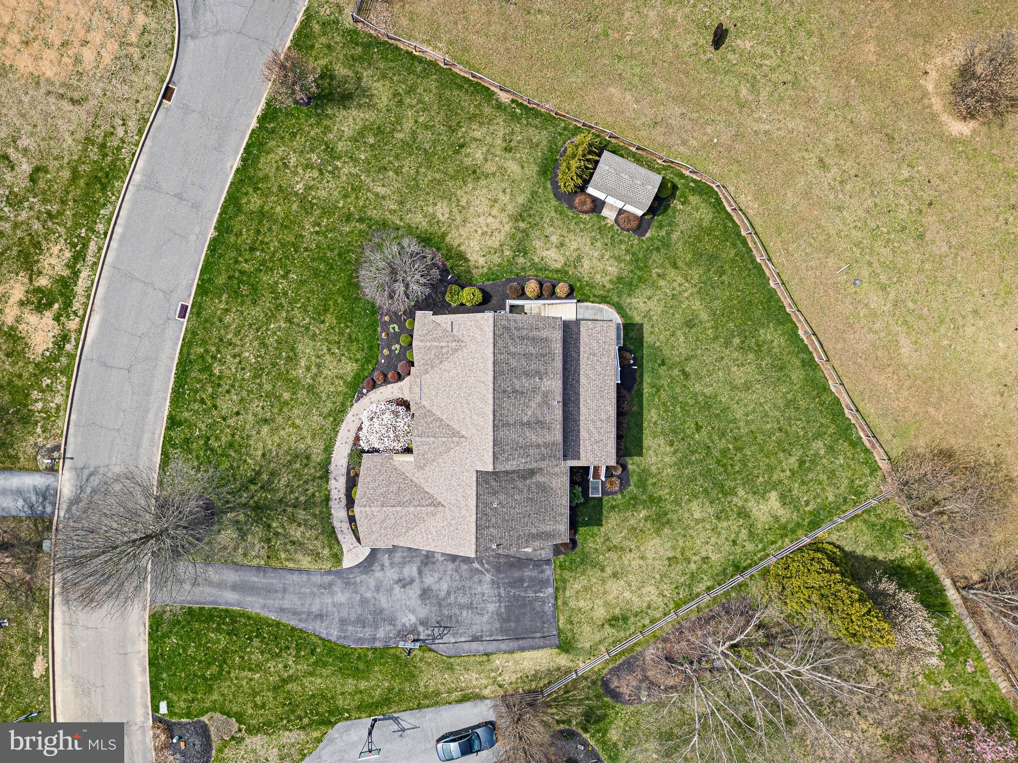 26 Woodside Farm Road Garnet Valley, PA 19060 - Photo 13 of 57 an aerial view of a house with outdoor space