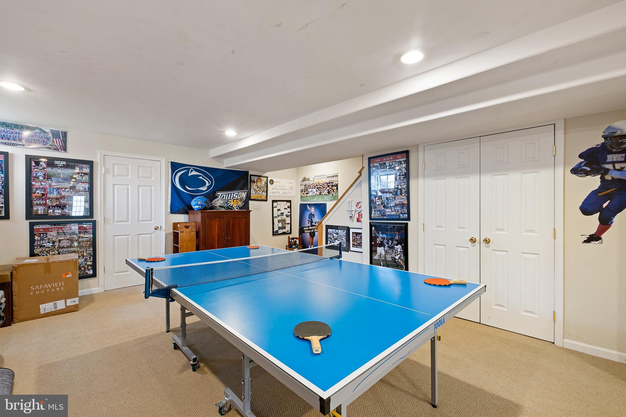 26 Woodside Farm Road Garnet Valley, PA 19060 - Photo 28 of 57 a room with furniture pool table and flat screen tv