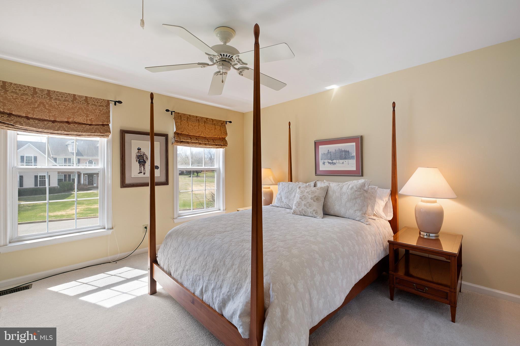 26 Woodside Farm Road Garnet Valley, PA 19060 - Photo 54 of 57 a bedroom with a large bed and a window
