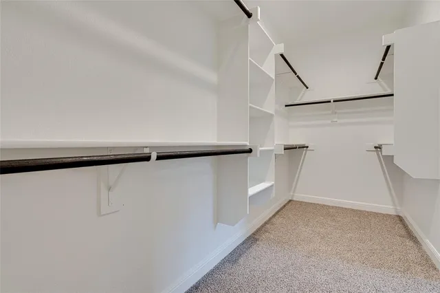 a view of walk in closet