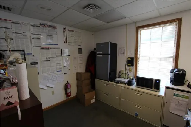 a room with storage and utility