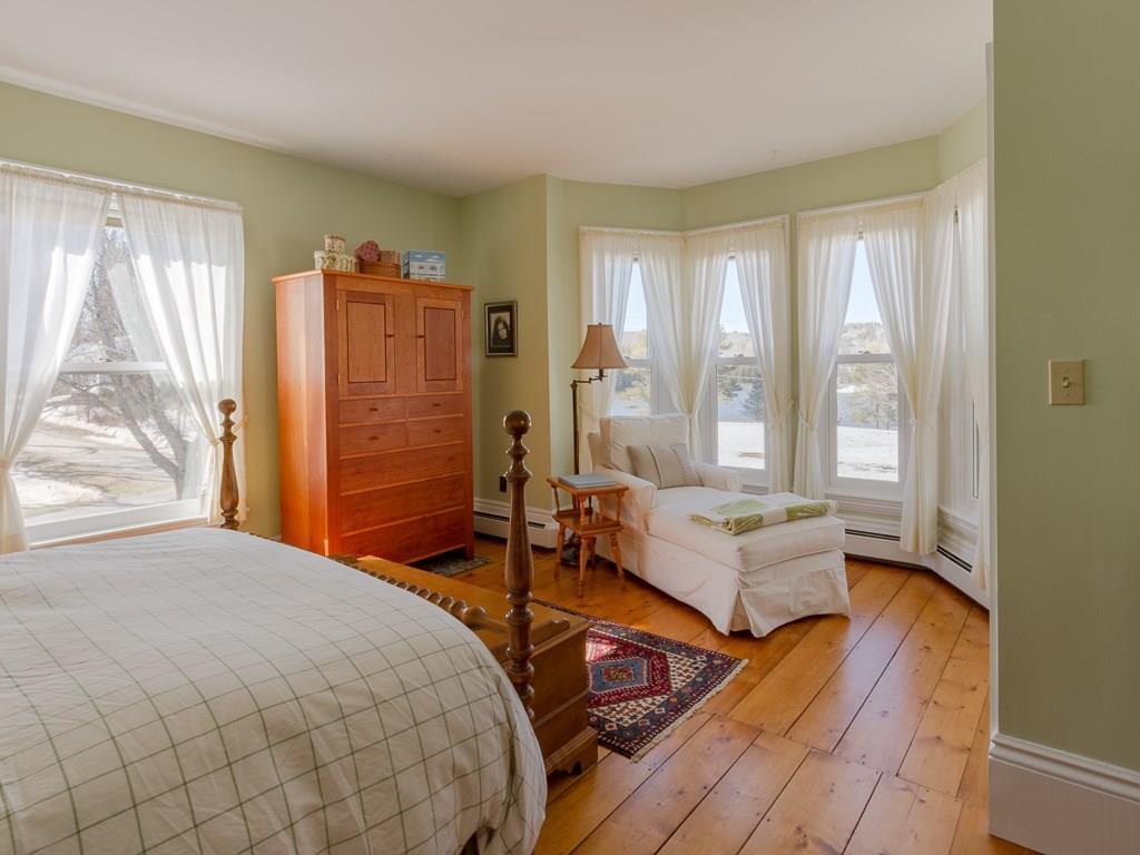 28 The King's Highway Road Newcastle, ME 04553 - Photo 16 of 35 Master Bedroom with River View