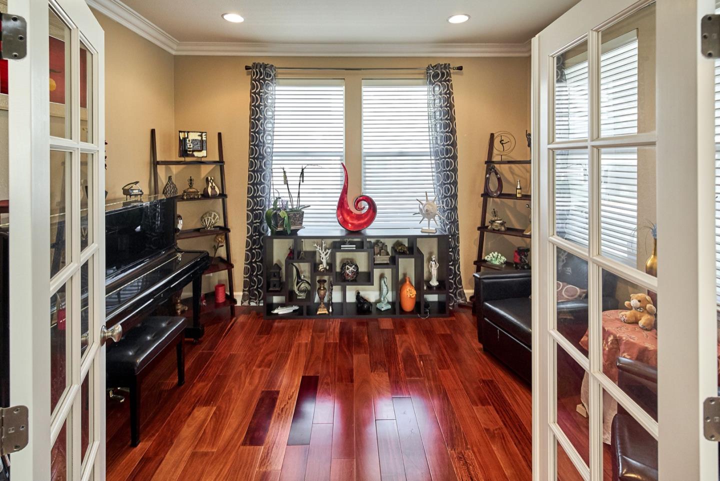 1570 Reston Terrace Sunnyvale, CA 94087 - Photo 2 of 39 a view of an entryway with wooden floor