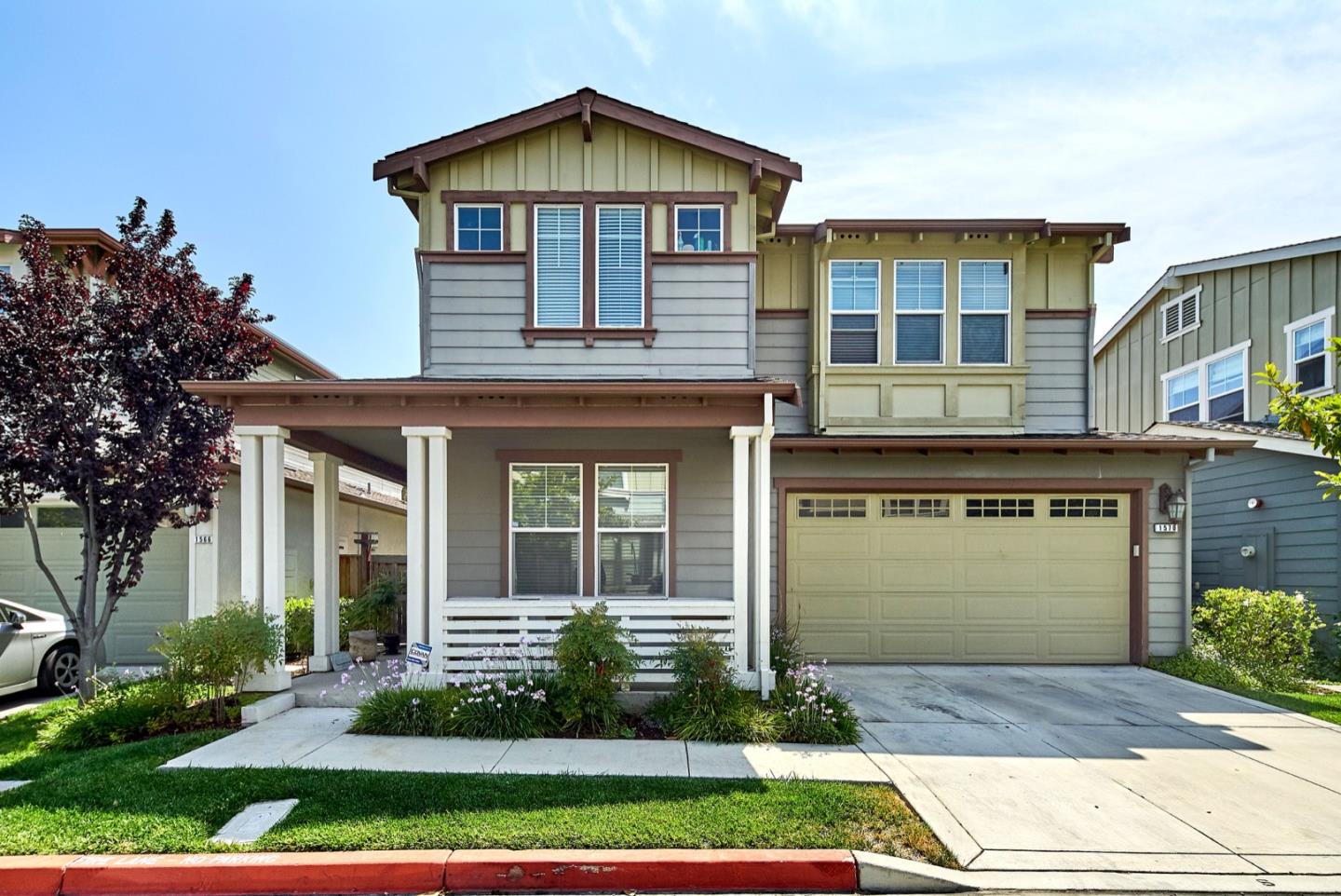 1570 Reston Terrace Sunnyvale, CA 94087 - Photo 35 of 39 a front view of a house with garden