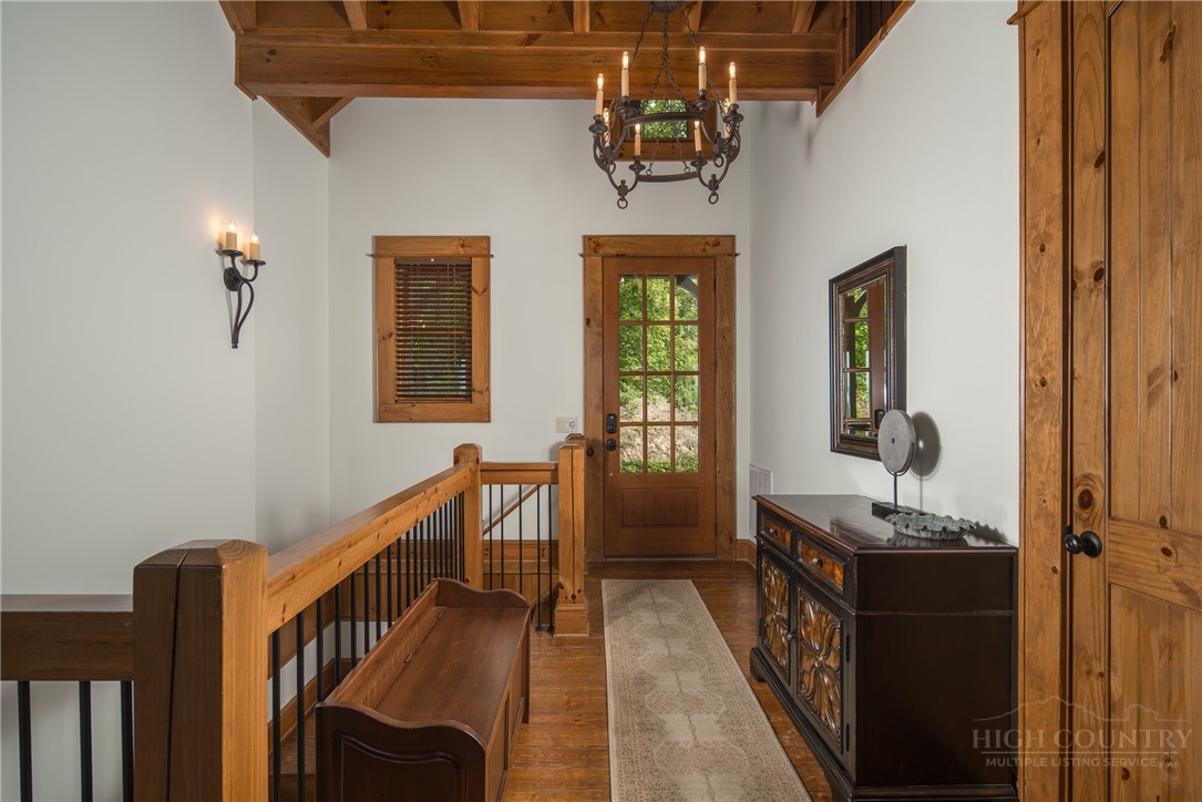 153 Stonecrop Lane Boone, NC 28607 - Photo 20 of 50 a view of a hallway with front door